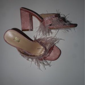 Fringe heels